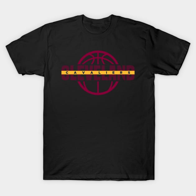 Cleveland Cavaliers 4 T-Shirt by HooPet